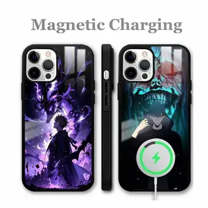 Solo L-Leveling Hot Anime MagSafe Phone Cases For iPhone 17 Promax Pro Air 16 Plus 15 14 13 12 Magnetic Wireless Charger Funda Shockproof Protective Cover Gift For Birthday Christmas Halloween