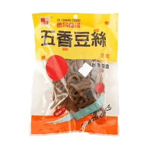 TE CHANG FOOD Taiwan Five Spice Dried Tofu Shreds - Savory Snack, 110g