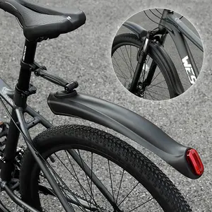 Mountain Bike Front and Rear Fender Set, Fits 26 Inch & 27.5 Inch Bikes, Durable Design for All-Road Use, Easy Installation