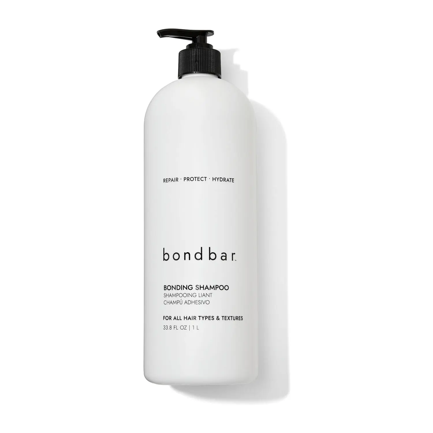 Bondbar Repairing Shampoo, Protects, Strengthens & Hydrates All Hair Types & Textures, Prevents Flyaways & Frizz, Adds Moisture & Shine, Vegan, CrueltyFree, 33.8 Fl Oz, Haircare, Cleanser