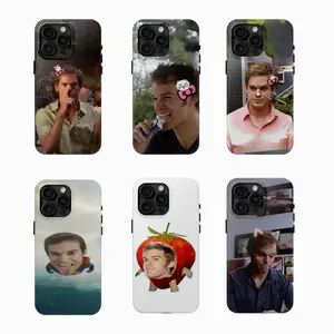 Dexter Phone Case, TV Show Inspired Crime Scene Art, Protective Case Cover Suitable for iPhone 17-11 Pro Max/Plus and  Samsung Galaxy S23-25