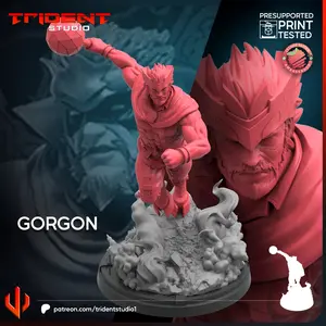 Gorgon - Marvel: Crisis Protocol Proxy | Trident Studios