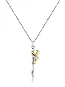 Mother and child hugging necklace - love necklace, dainty necklace, Valentine's Day gift, girlfriend gift, mother gift, Friendship necklace