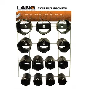 212 MAIN Kastar Lang Tools 14-Piece Axle Nut Display Rack, Tool Storage, Wire Rack