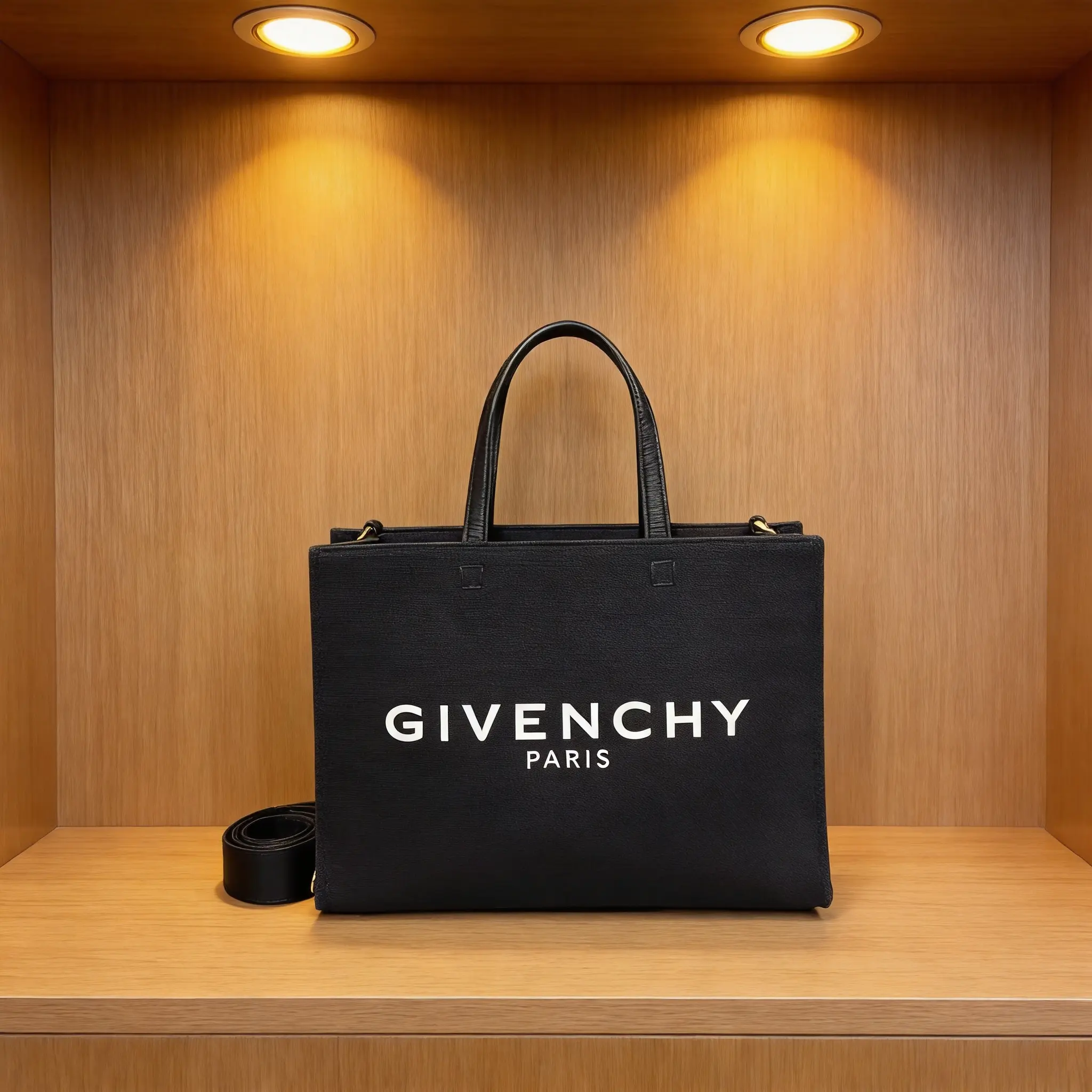 Pre-owned GIVENCHY Canvas Shoulder Bag D0626984414