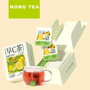 AM C Rosa Roxburghii Lemon Tea Functional Blended Beverage for Morning Refreshment Beverage Flavor Fruit Herbal Tea, Fruit Tea, Infusion, Tisane, beverage drink vegan detox