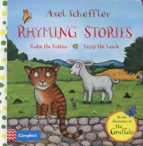 USED Book - Katie the Kitten and Lizzy the Lamb (Rhyming Stories) by Scheffler, Axel (Unknown) - english