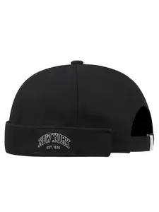 2025 New Creative Borderless Hat Alphabet and Numerical Embroidery Embroidered Hat Street Fashion Personality Hip Hop Hat Outdoor Daily Commuting Decorative Hat Leisure Sports Skateboarding Hat Unisex Dome Guapi Hat Landlord Hat