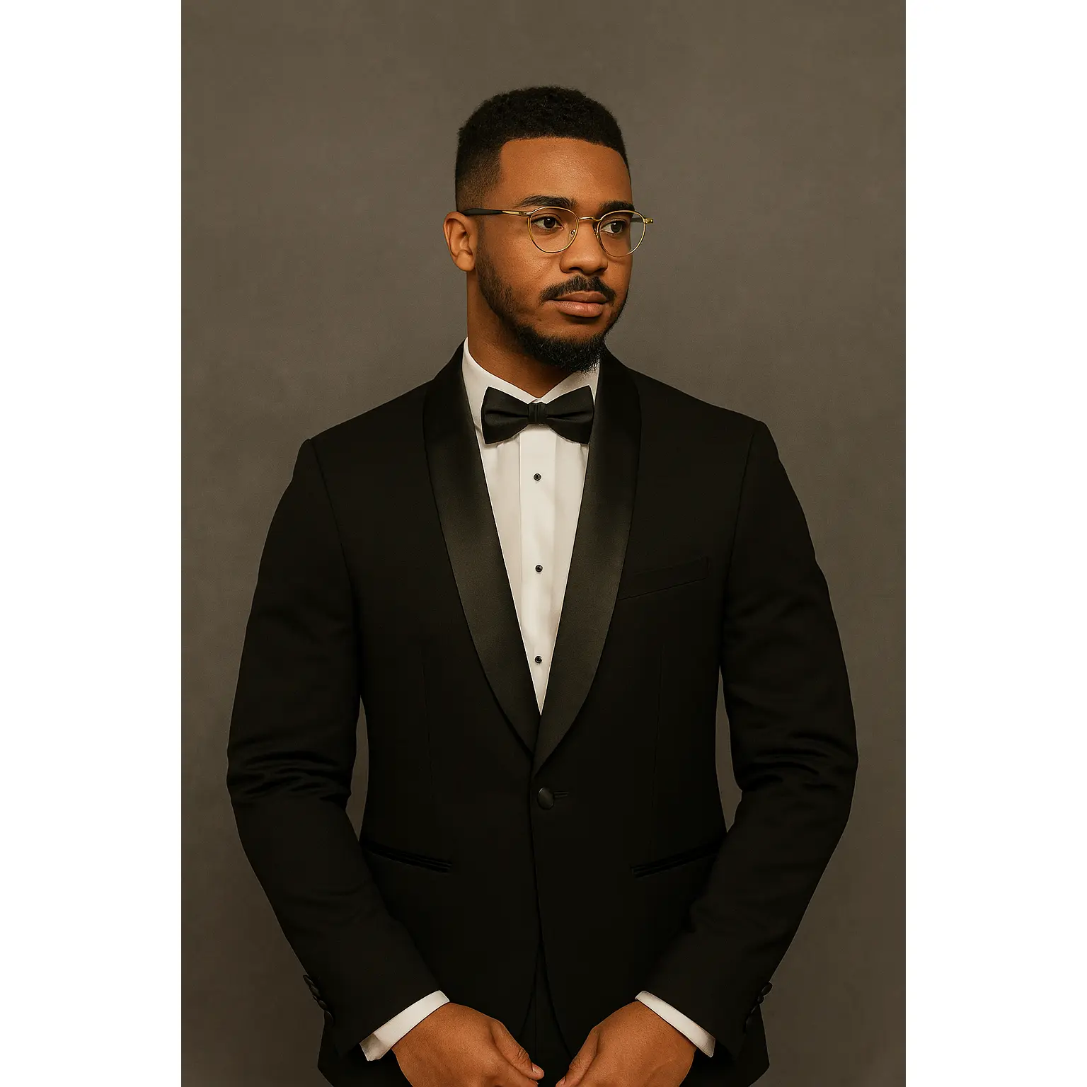 Zacchi Allen 71700 4-Way Stretch Tux Blazer - Black