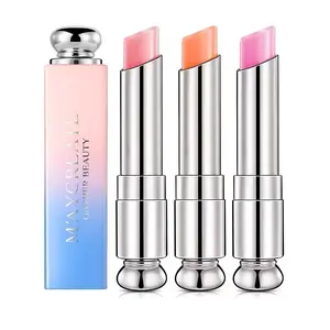 Color-Changing Lipstick, Gradient Lip Gloss, Moisturizing Lip Glaze, Long-Lasting Moisturizing Lip Balm, Hydrating Lip Care, Perfect for Daily Use, Makeup