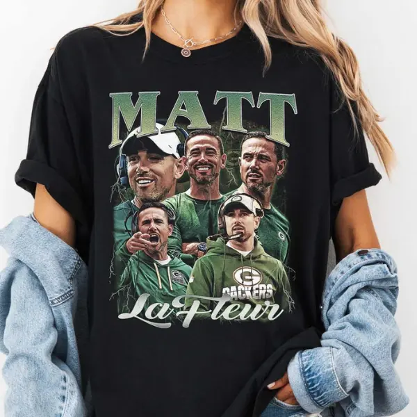 Matt LaFleur T-Shirt, Green Bay Football Fan Tee