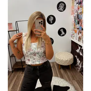 The Ransom Floral Tank