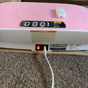 Product Review of Merach Vibration Plate Exercise Machine with Lymphatic Drainage Feature Compact Design for Full Body Workout Max User Weight 400LBS Home Gym Equipment from A**