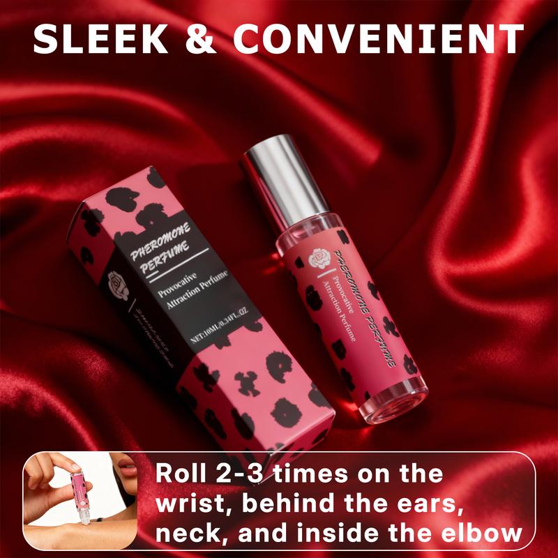 Pheromones Perfumes for Women, Long Lasting Sensual Grown-Up Floral and Fruity Fragrance, Travel Size, Rollerball with Sweet, Jasmine, Feminine Scent 0.34 oz (10 mL)