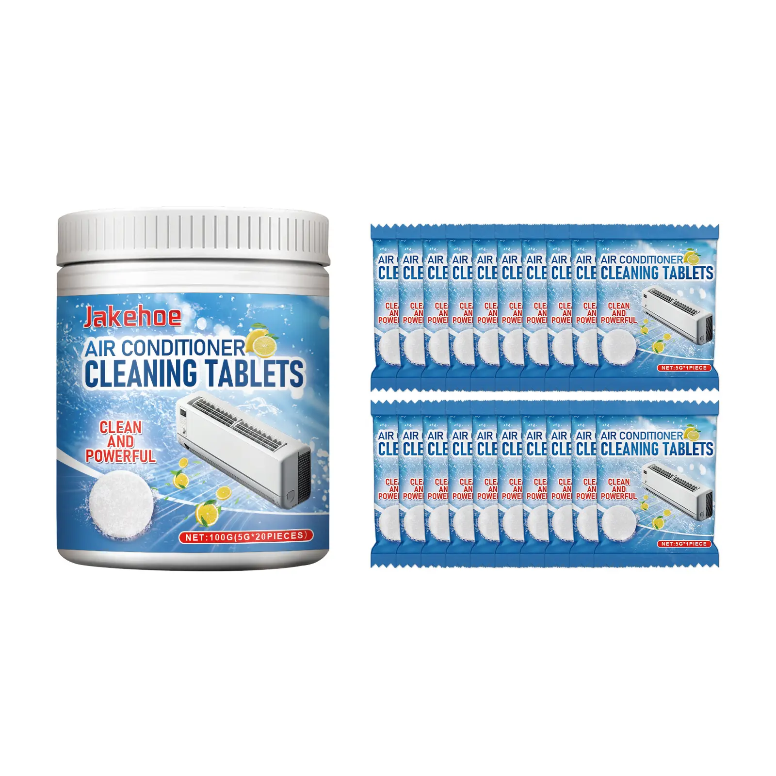 Air Conditioner Cleaning Tablets Household Air Conditioner Indoor Unit Special Hanging Machine Deodorizing Descaling Air Conditioner Cleaning Tablets