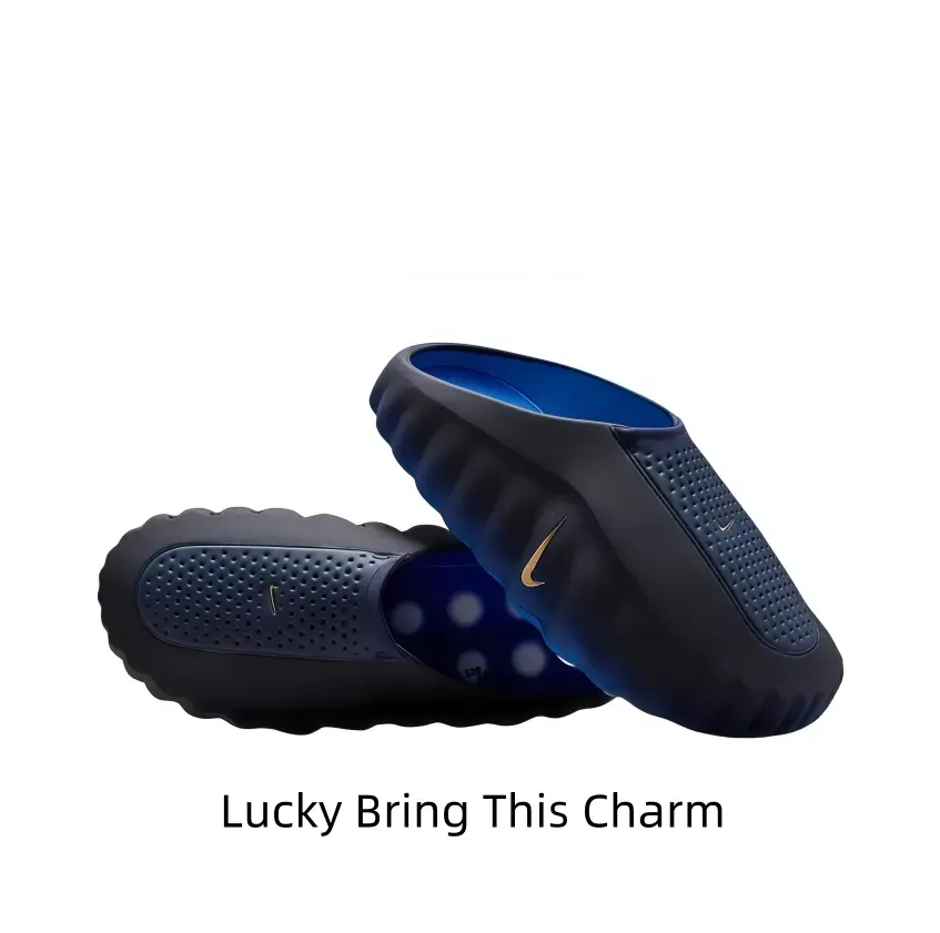 Hollow Breathable Black Shower Slides Wave Ridged Sidewall Blue Massage Insole Lightweight Unisex Daily Walking Footwear ：，