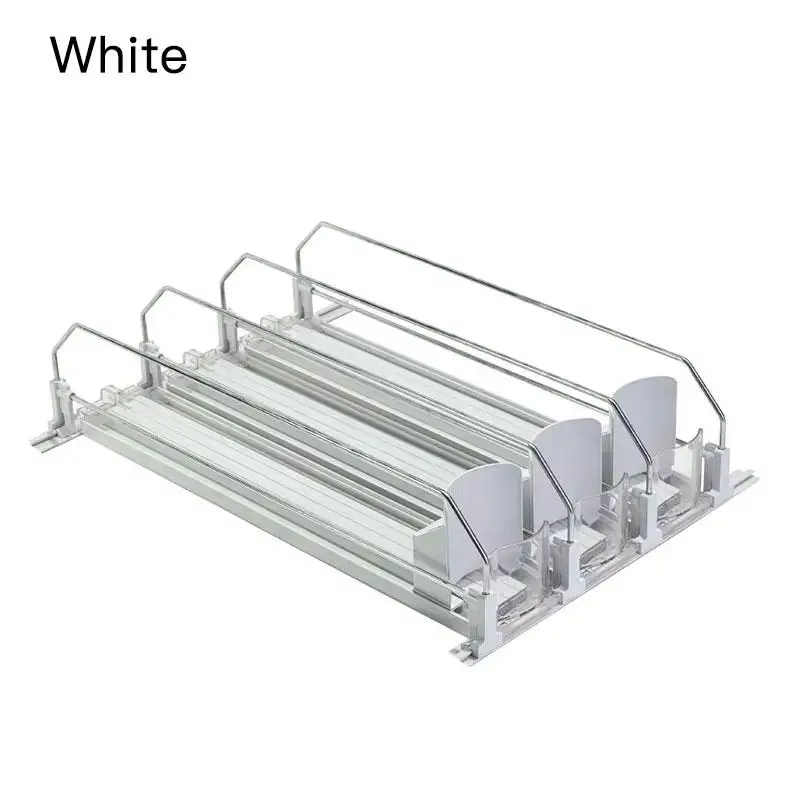 Can Dispenser, 1 Set/3 Counts Can Dispenser with Positioning Buckle, Soda Can Organizer, Drink Organizer for Fridge, Summer for Gift