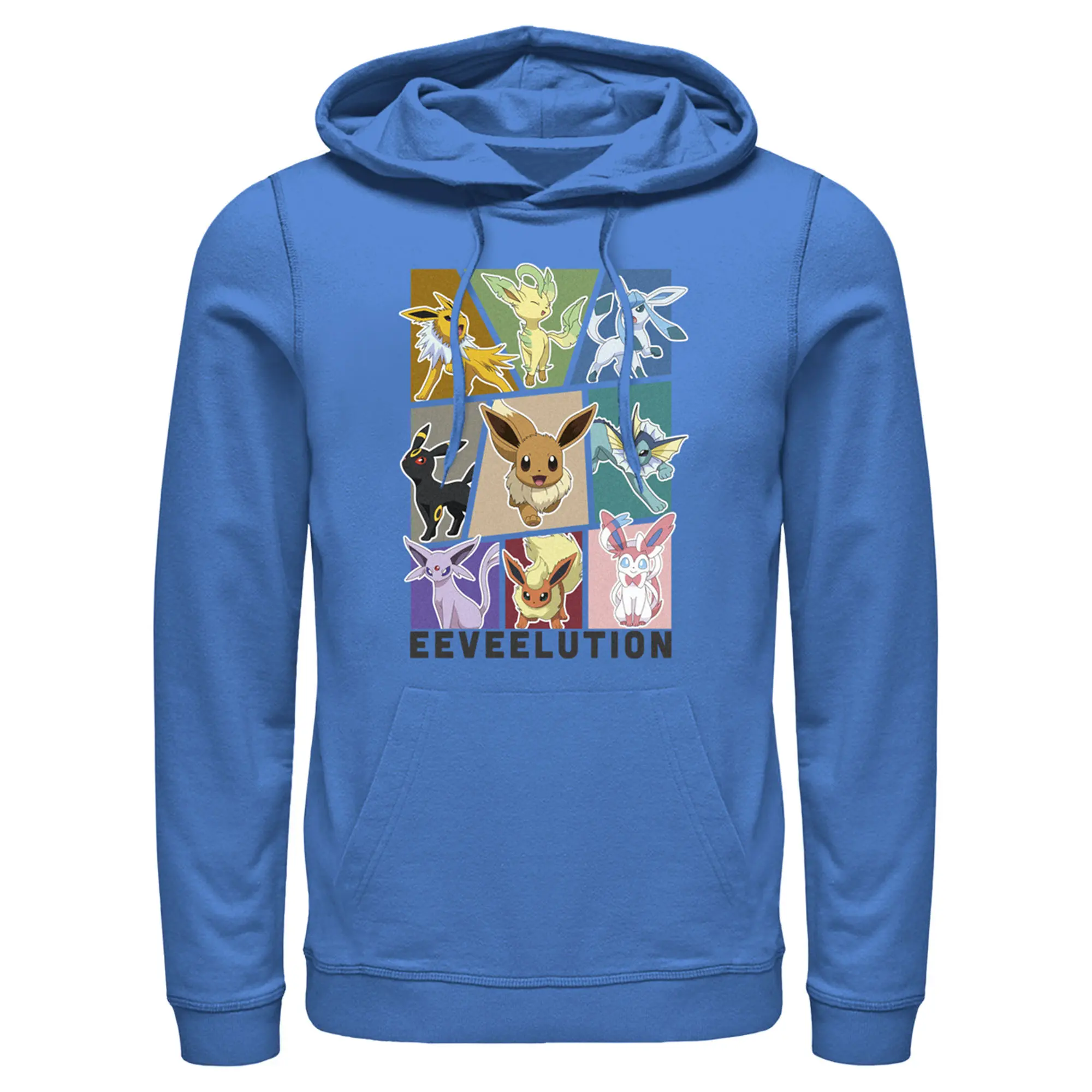 Men's Pokemon All About Eevee Eeveeloution Pull Over Hoodie