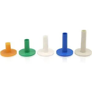 Golf Rubber Tees Practice Training, Driving Putting Chipping Range Mixed Size, Excellent Effect Used with Golf mats and Golf nets, Suitable for Indoor Outdoor Backyard Home Office