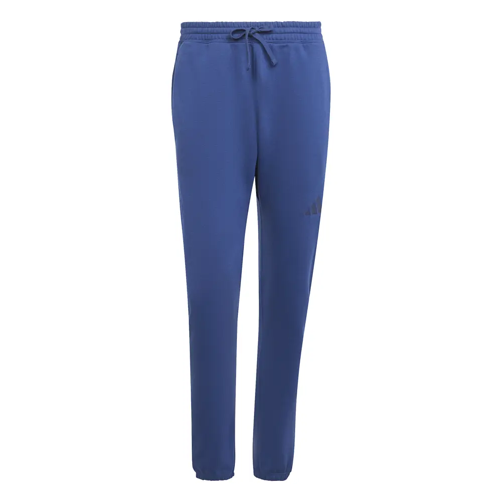 adidas Mens All Szn Fleece Regular Tapered Joggers Casual - Blue