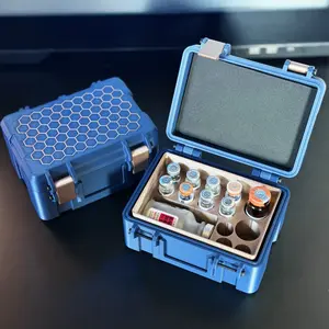 Ultimate Peptide & Insulin Travel Case - Fits 11 (3ml), 2 (10ml) & Bac Water - Secure Hardshell Organizer