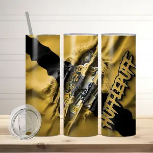 Harry Potter  huffelpuff 20oz tumbler Stainless Steel