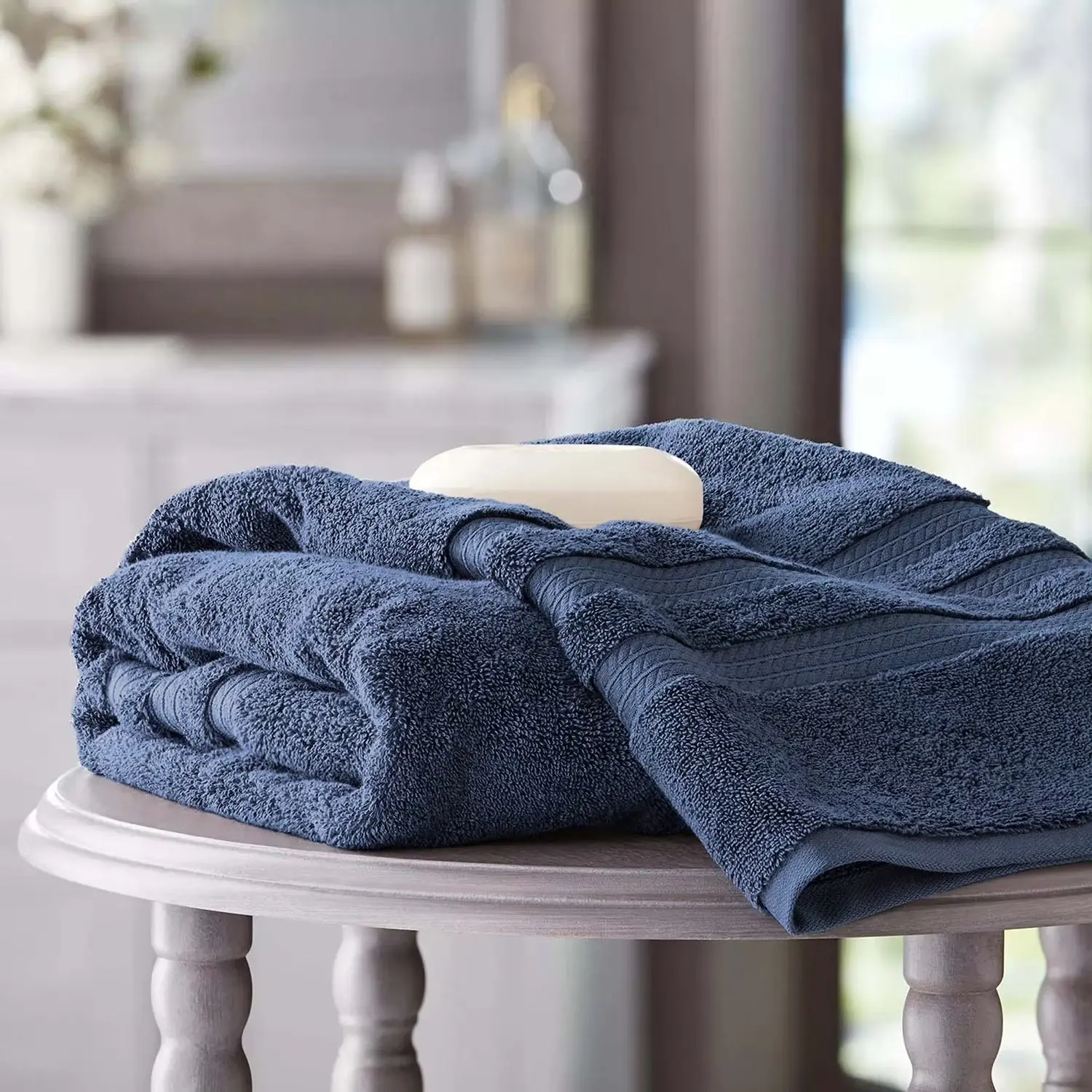 Trade Max Bath Towel - Soft, Absorbent Home Bathroom Towel for Daily Use with Spa-like Comfort 100% Cotton, Soft, Quick Drying, Ultra-Absorbing, High-Performance ( 30 x 58 in), Absorbing Bath Towels