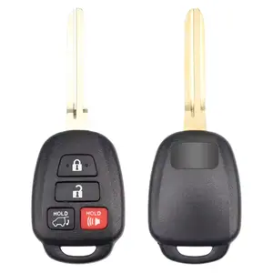 2015-2018 Toyota RAV4 / 4-Button Remote Head Key / PN: 89070-0R221 / HYQ12BDP (H Chip) (Canada) (AFTERMARKET)