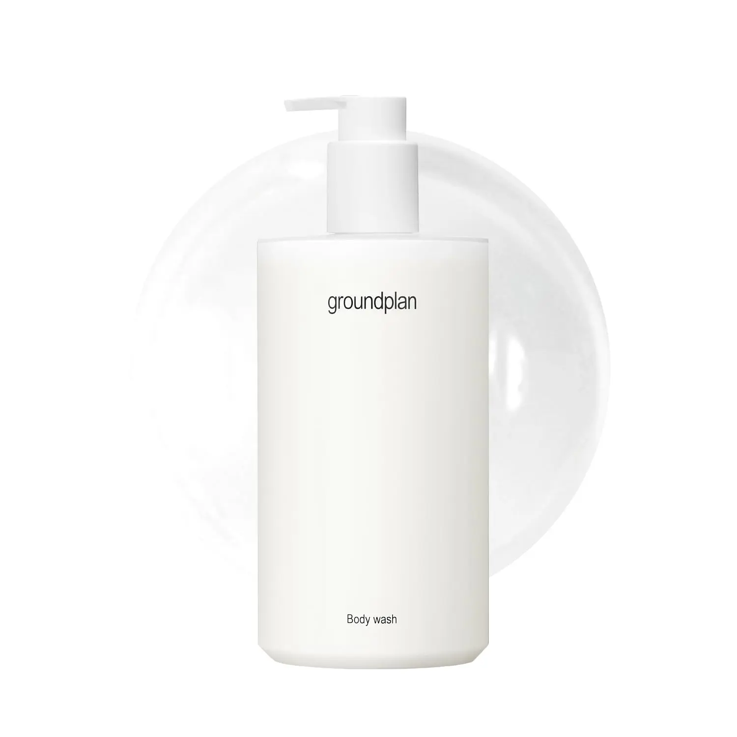 [Official GroundPlan Partner] Body Wash 16.9 fl oz – Mild Low pH Cleanser with Plant-Based Surfactants for All Skin Types, Gentle Moisturizing Formula, Face-Safe Vegan Body Cleanser