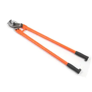 Heavy Duty Stainless Steel Cable Cutter for Hardened Cable Cutter, Wire Rope Cable Cutter, Heavy Duty Wire Rope Cutter - Yellow/18/24/36 Inch Cutting