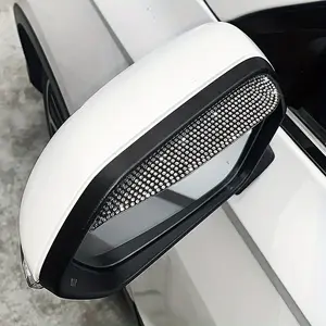 Shining car rearview mirror rain shield - Rearview mirror rain-shaped protective cover, used to enhance visibility and improve appearance, car rain shield