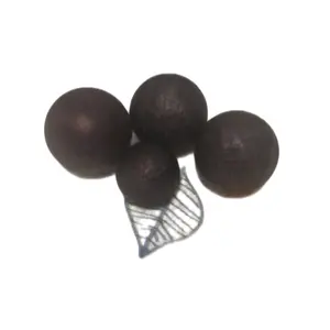 Black plastic/foam balls 4 each