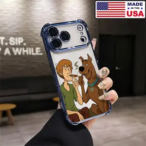 Scooby-Doo Shaggy Funny Stoner Funny Scooby and Shaggy Aesthetic Design Pattern Casing For iPhone 17 16 15 14 13 12 Samsung 22 23 24 25 Plus Pro Max Ultra Soft Silicon TPU Shockproof Protector Vintage Unique Fashion Mobile Phone Case