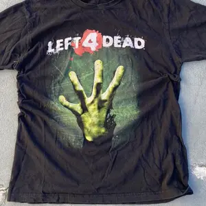 Gildan Men's and Women's T-shirt, Left 4 Dead zombie hand graphic tee, Gaming Tee, Y2k Unisex Graphic Tees Gothic Grunge Emo Scene Amity Affliction Style Clothes Menswear Womenswear Streetwear