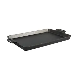 Lodge 6033348 19.06 x 1.5 in. Bake Pan, Black - Pack of 2
