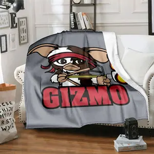 Gremlins 11 pattern printed blanket, suitable for living room, bedroom, office and lunch break, portable blanket for all four seasons, holiday gift for family and friends, Christmas decoration blanket