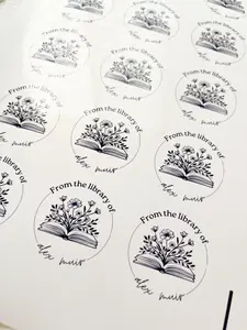 Custom “From the Library Of” Book Labels