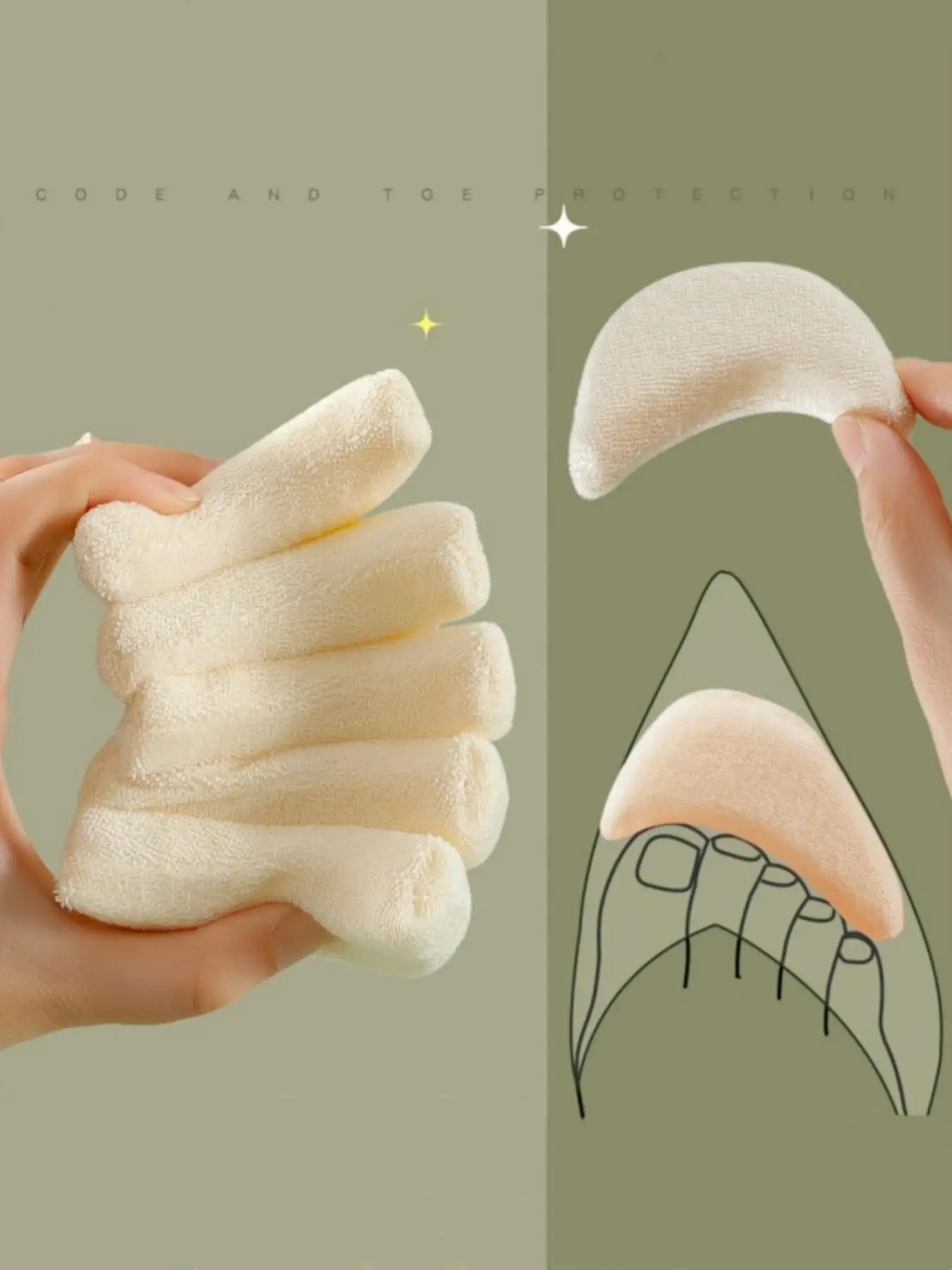 Reusable Soft Shoe Insoles, Adjustable Pain Relief Shoe Insoles, Shoe Accessories for High Heels & Leather Shoes