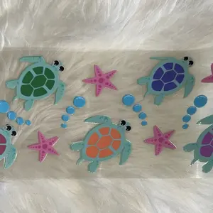 Cup Wrap - UV DTF Decal for Customized Cups - Easy to Use Peel and Apply - Drinkware, Bottle