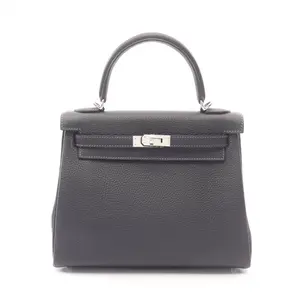 Pre-owned HERMÈS Calfskin Shoulder Bags Hermes Kelly25 Togo