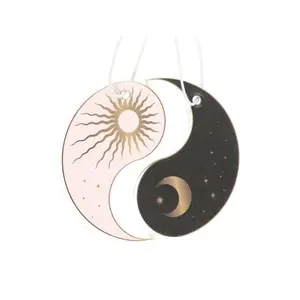 Yin Yang Vanilla Air Fresheners (2-Pack) - Find Your Zen!