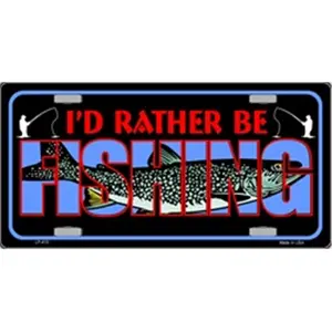 212 MAIN Custom License Plate - Aluminum Personalized Car Plate, Vehicle Accessory, Fishing-Themed Customizable LP-415 - A136, Custom License Plates