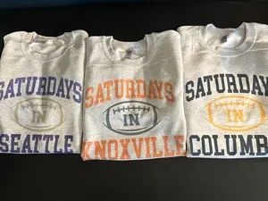 College Football Saturdays In Your City Sweatshirt