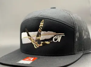 Richardson 168 OT Turkey Foot and Feather Embroidery - High-Quality Embroidery with Authentic Turkey Design