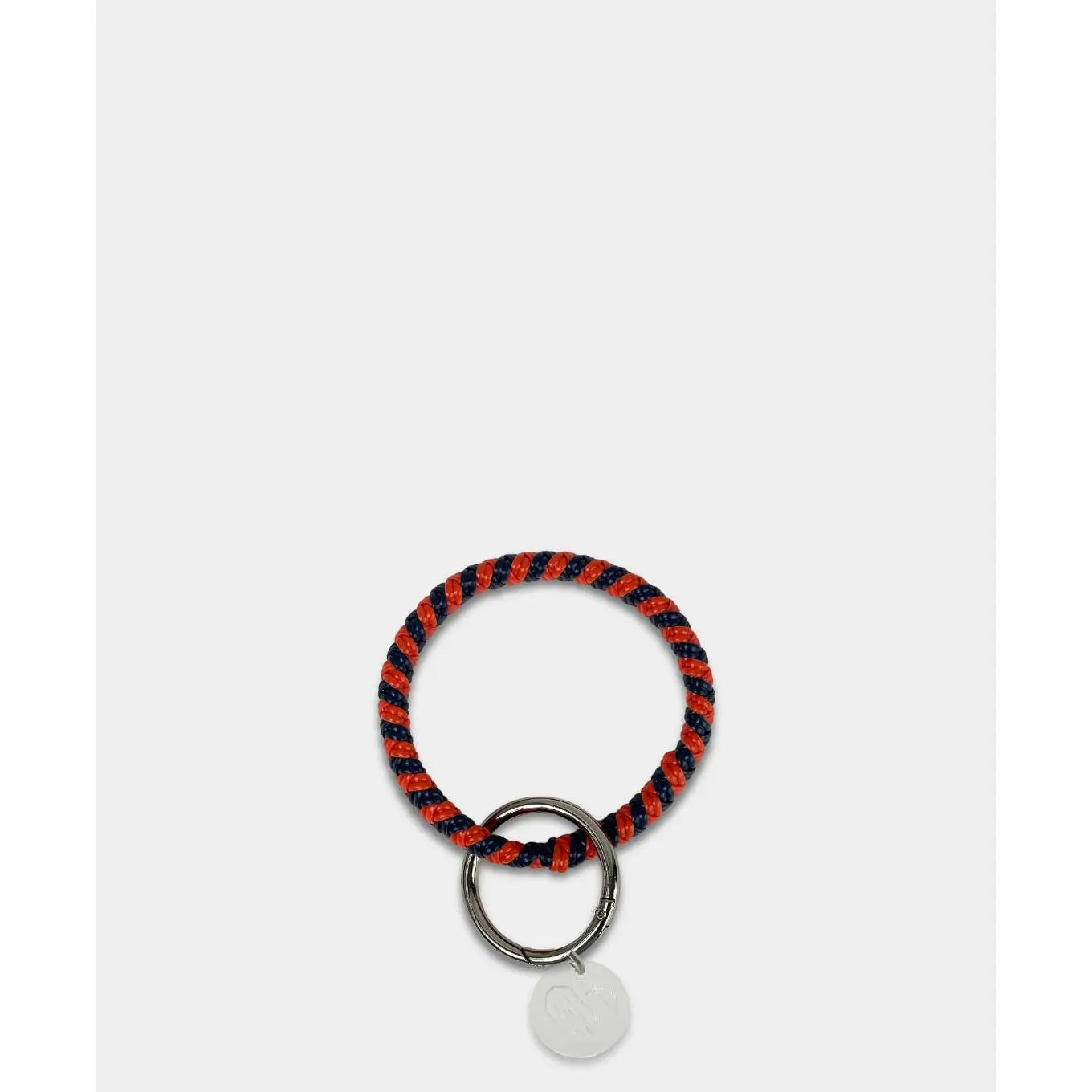 Maria Victoria Handmade, Upcycled Key Ring - Navy & Orange - TikTok Shop