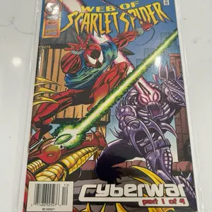 WEB OF SCARLET SPIDER #2 Marvel Comics - 1995 VF/NM, Part 1 of 4 Marvel Comic, Volume 1, Spider Man