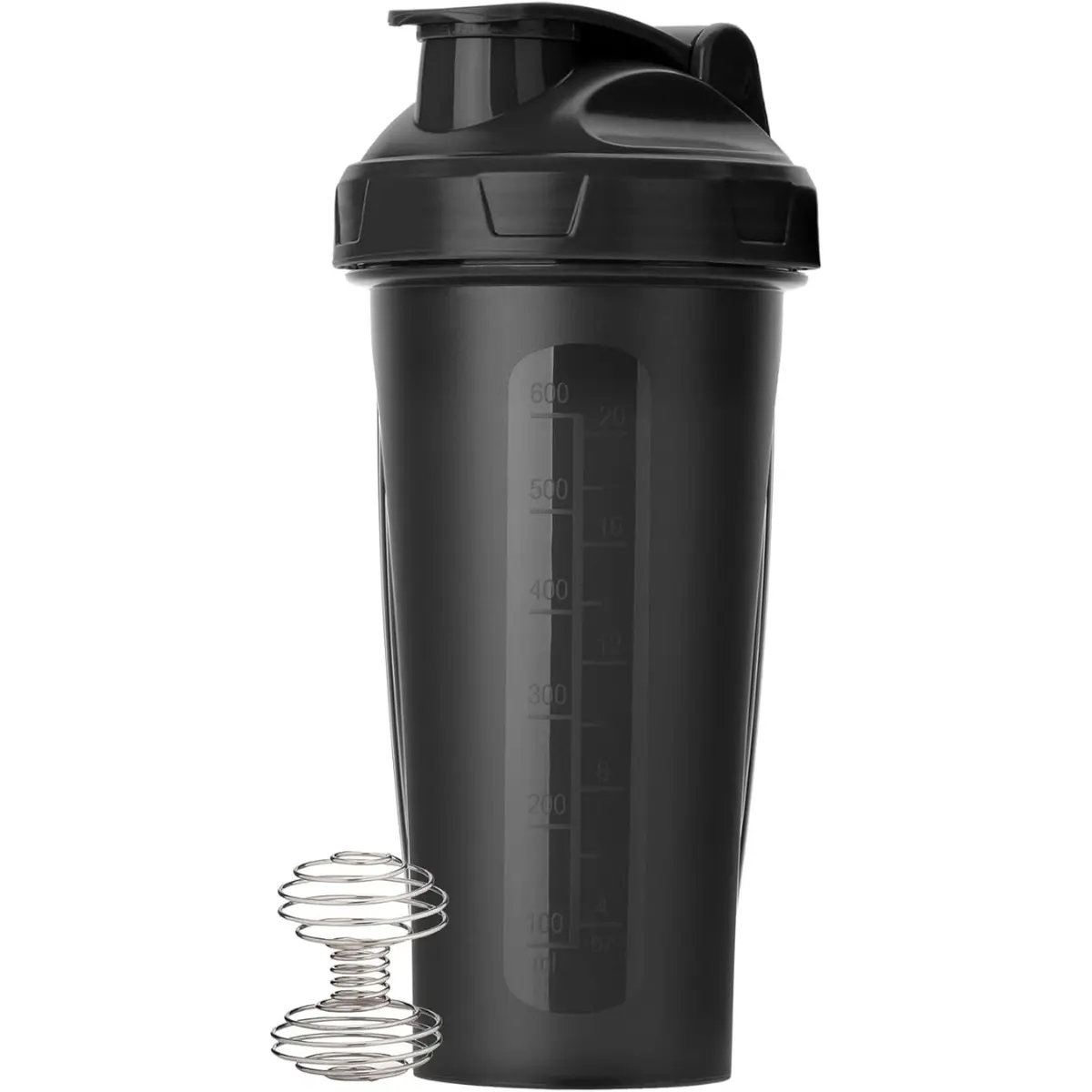 Shaker Bottles for Protein Mixes, 28 oz, Leak Proof | Shaker Cups with Stainless Steel Wire Whisk Ball for Protein Shakes and Pre Workout