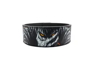 Rage Warrior Power Lever Belt Dark Battle Style Anime Design Skull Shadow Warrior Belt for Gym & Anime Enthusiasts