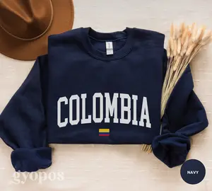 Colombia Sweatshirt, Colombia Shirt, Colombia Gift, Travel Sweater