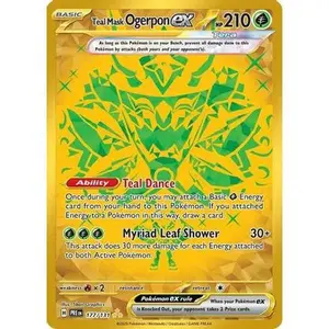 Teal Mask Ogerpon ex 177/131  - Holofoil SV Prismatic Evolutions - Hyper Rare